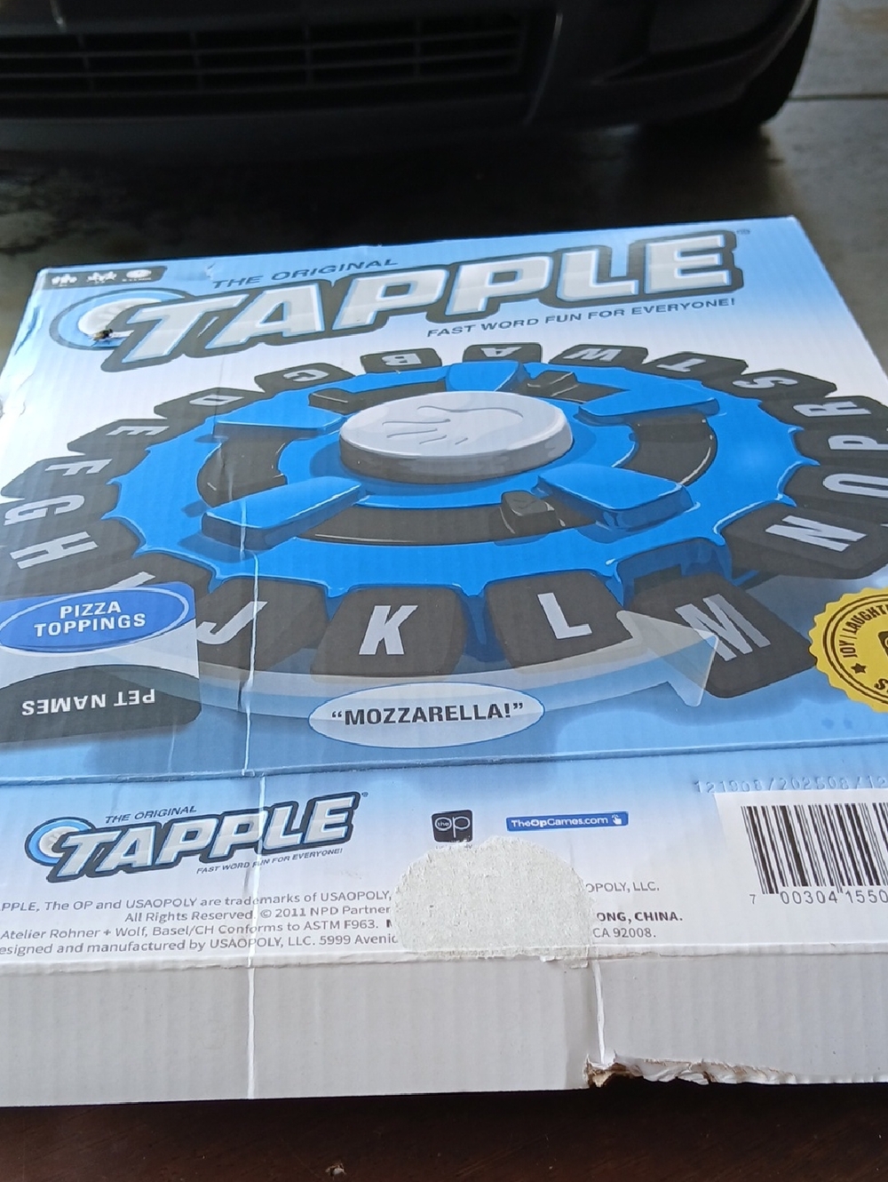 The Original Stapple Word Game - Blue Box
